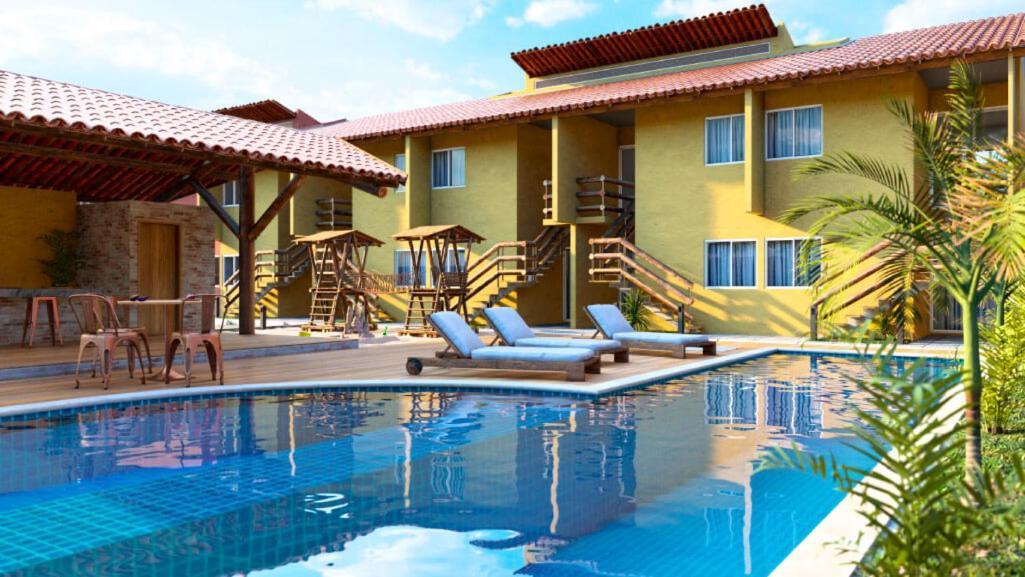 Casa Na Praia Com Piscina Luis Correia Zewnętrze zdjęcie